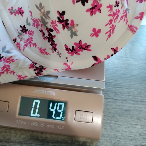 Cacique White Floral Lightly Line T-shirt Bra Size 46C - Picture 7 of 7